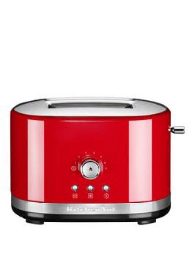 Kitchenaid 5Kmt2116Ber 2 Slot Manual Control Toaster - Red